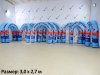 Полноцветная надувная арка серии лайт круглой формы