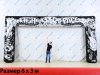 Надувная арка квадратной формы — полноцветная печать