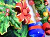 Комплект новогодних надувных фигур Арки и Трона