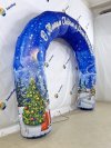Надувная арка круглая — полноцветная печать