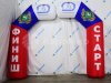 Надувные полуарки — раздвижные арки из двух частей