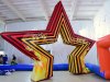 Надувная арка Звезда – торжественное оформление Дня Победы,