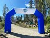 Надувная арка трапеция — полноцветная печать