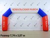 Надувная арка Старт-Финиш для спортивных и развлекательных мероприятий