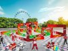 Надувная гоночная трасса для детей