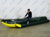 Банан надувной зимний Крокодил — буксируемый аттракцион