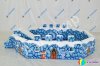 Мягкий сухой бассейн Снежная крепость с шариками