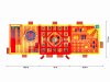 Надувной парк — Царь батут, площадью 300 м²