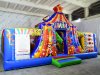 Надувной батут Цирк с горками и батутной ареной на 56 м²