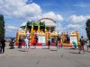 Надувной батут Большой Змей Горыныч — большой авторский батут-горка на 66 м²