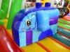 Большой надувной Батут легопарк— с горками и батутной ареной