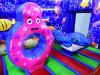 Надувной батут Подводный мир — коммерческий батут на 35 м²