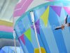 Надувной батут Путешествие — площадь около 75 м²