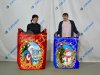 Бег в мешках — командный аттракцион