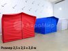 Каркасная палатка 2,5 х 2,5 м — металлокаркас, материал оксфорд + ПВХ