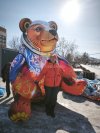 Надувной медведь