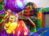 Большая фантазия — надувной батут площадью 110 м²