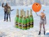 Кегли Шампанское — популярная праздничная игра в боулинг