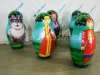 Большие надувные кегли в форме матрёшки