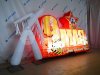 Аэромен на двух ногах — простой, без логотипов, цветная оболочка из ткани