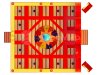 Коммерческий надувной Царь батут, площадью 100 м²