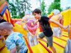Коммерческий надувной Царь батут, площадью 100 м²