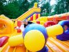Коммерческий надувной Царь батут, площадью 200 м²