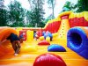 Коммерческий надувной Царь батут, площадью 200 м²
