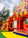 Надувной парк — Царь батут, площадью 300 м²