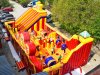 Коммерческий надувной Царь батут, площадью 200 м²