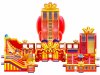 Надувной парк — Царь батут, площадью >500 м²
