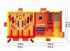 Коммерческий надувной Царь батут, площадью 200 м²