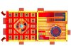 Коммерческий надувной Царь батут, площадью 200 м²