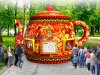 Надувной чайник-дом — для праздников, выставок и торговли