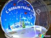 Эксклюзивный комплект Чудо-шар — прозрачная WOW-сфера с Ø3м