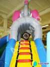 Большой надувной батут Чунга Чанга — коммерческий игровой надувной центр на 64 м²