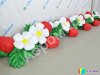 Клубника с раскрытием