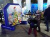 Надувной дартс со сменными баннерами для праздников и мероприятий