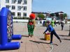Надувной дартс со сменными баннерами для праздников и мероприятий