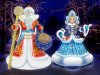 Комплект надувных фигур Дед Мороз и Снегурочка в комплектации Эксклюзив