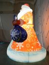 Надувная фигура Дед Мороз в исполнении премиум 2.0