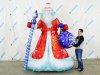 Надувная фигура Дед Мороз в исполнении премиум 2.0