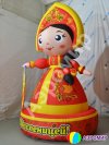Надувная девочка Масленица — фигуры и декорации Надувная девочка Масленица — фигуры и декорации