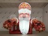 Надувной Дед Мороз на крышу — большая декорация новогоднего праздника