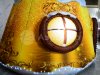 Колокольчик дом — новогодняя надувная конструкция с фото зоной внутри