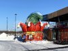 Колпак дом — новогодняя надувная конструкция с фотозоной внутри