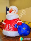 Новогодняя фигура Дед Мороз, стандарт — РАСПРОДАЖА ОСТАТКОВ ИЗ НАЛИЧИЯ, БОЛЬШЕ НЕ БУДЕТ РЕАЛИЗОВАНО ПОД ЗАКАЗ!