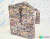 Надувная тактическая фигура Крепость (Fortress) для игры в пейнтбол, нёрф, лазертаг и арчеритаг