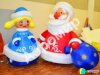 Комплект новогодних фигур Дед Мороз, Снегурочка, Ёлка стандарт