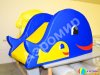 Модульная горка Кит для сухого бассейна